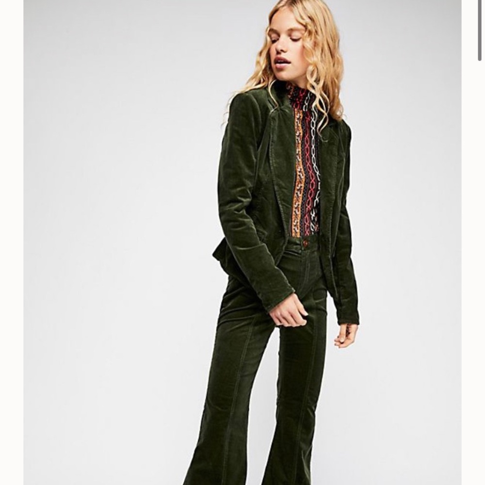 Free People Heidi cord suit